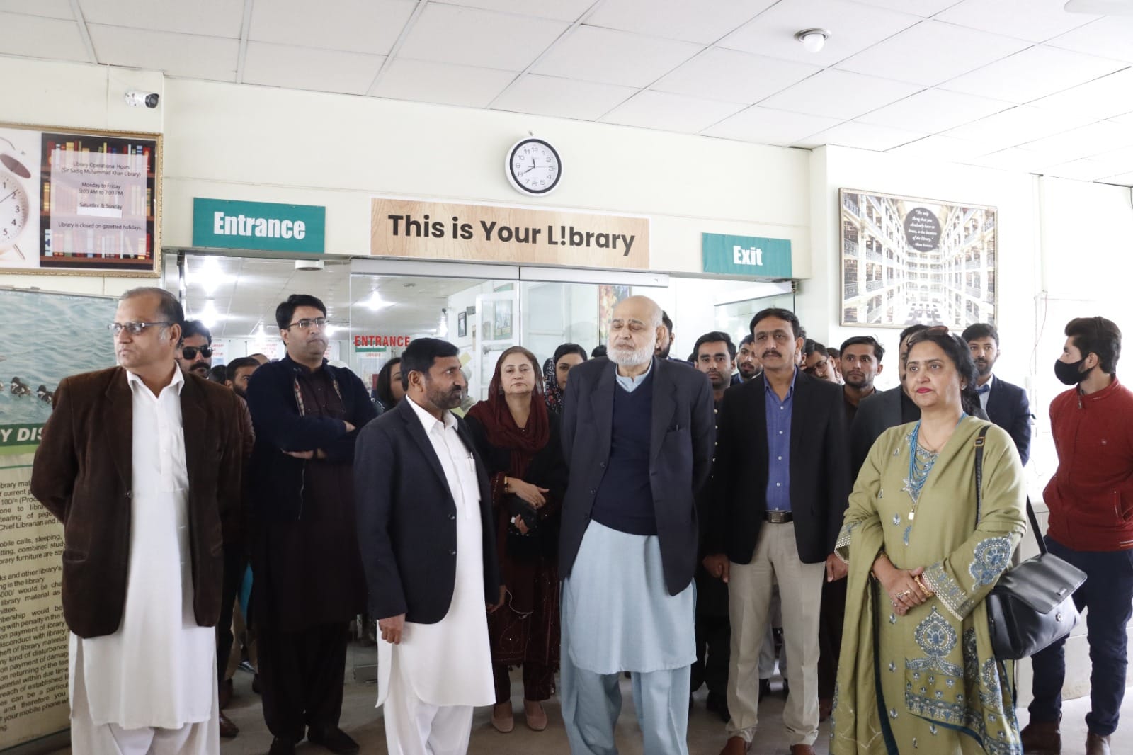 Inauguration of #JinnahCorner at Sir Sadiq Muhammad Khan Library, Baghdad-ul-Jadeed Campus, #IUB.