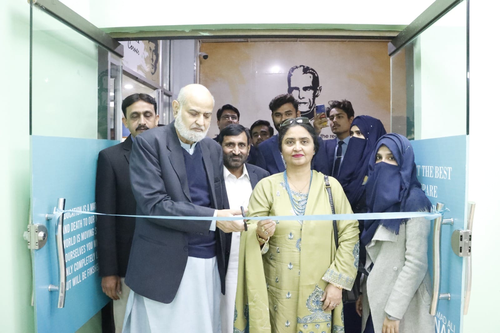 Inauguration of #JinnahCorner at Sir Sadiq Muhammad Khan Library, Baghdad-ul-Jadeed Campus, #IUB.